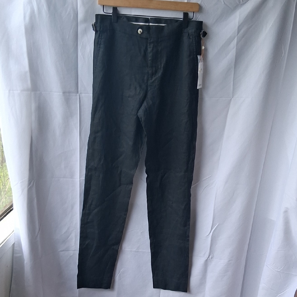Quince 100% Linen Black Dress Pants 30×34 - Picture 5 of 14